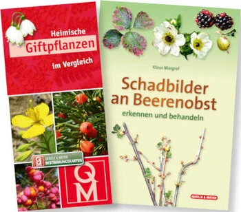 Cover der bestimmungskarten: Heimische Giftpflanzen im Vergleich und Schadbilder an Beerenobst 