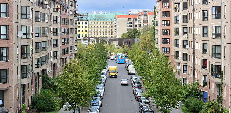 Grün in der Stadt fällt positiv auf 